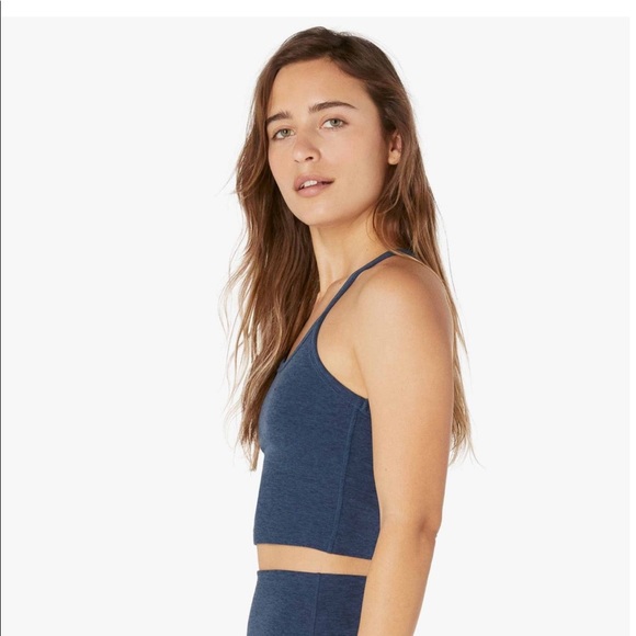 Beyond Yoga Slim Racerback Cropped Tank INSNV - Picture 4 of 5